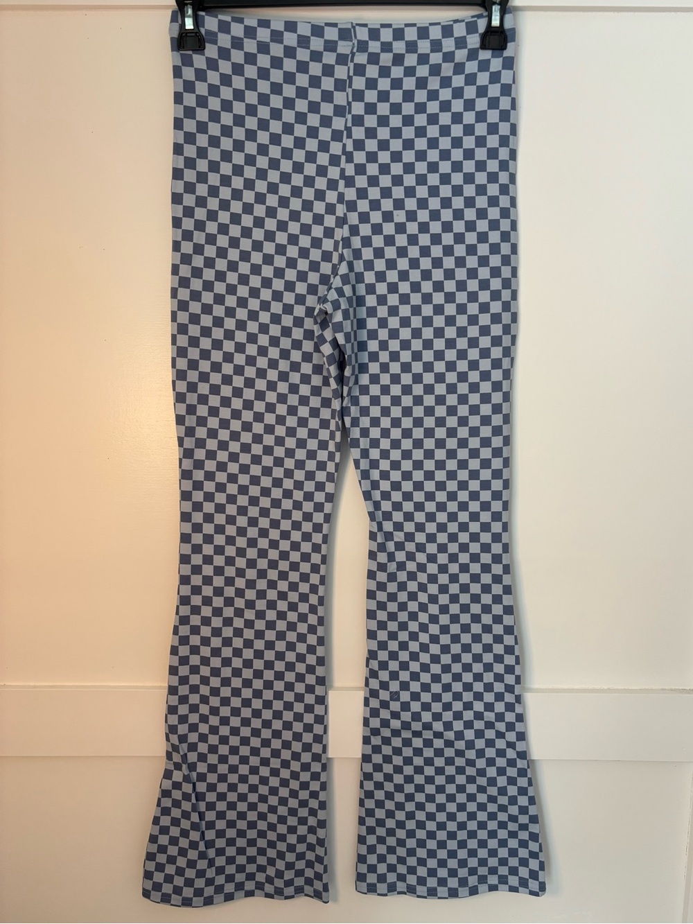 Old Navy Checkerboard pants- Blue & Cream kids size XXL 16